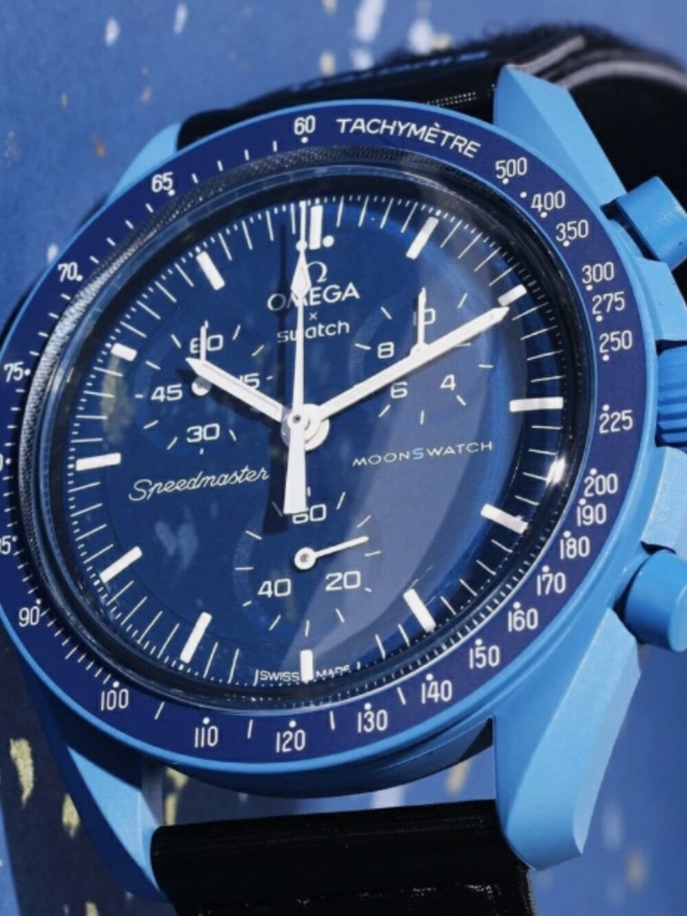 OMEGA x Swatch Speedmaster Moonswatch Mission to Neptune Ceramic